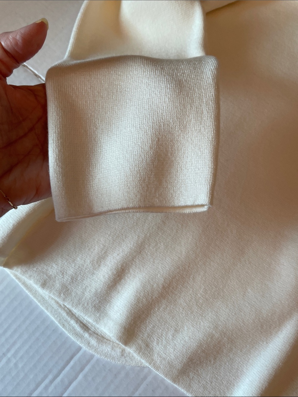 Cyrus Devotion White Women’s Cardigan Sweater - Picture 9 of 12